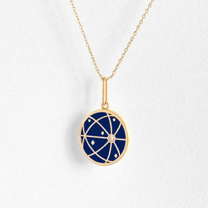 Atlas Necklace w. Enamel