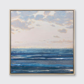 Chambray Sea 12 - Open Edition Canvas Print
