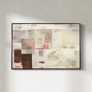 original abstract modern oil painting.