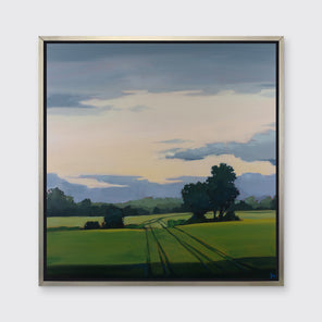 Green Track - Open Edition Canvas Print