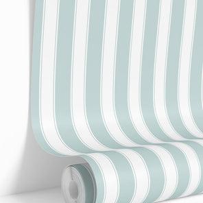 Light Green Stripes Wallpaper