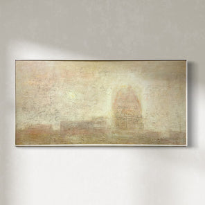 original abstract modern oil painting.