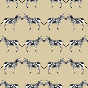 Zebras Sand Wallpaper
